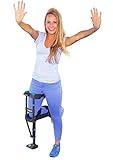 iWALK3.0 Hands Free Knee Crutch - Alternative to Crutches and Knee Scooters - iWALK Crutch Replaces Crutches for Adults - Peg Leg Crutch For Lower Leg Injuries Only