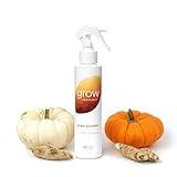 Grow Fragrance - Certified 100% Plant Based Air Freshener + Fabric Freshener Spray, Made With All Natural Essential Oils - Fall Limited Edition - Ginger Pumpkin, 1 x 5 oz.