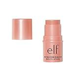 e.l.f. Monochromatic Multi Stick, Luxuriously Creamy & Blendable Color, For Eyes, Lips & Cheeks, Glistening Peach, 0.17 Oz (5g)