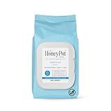 The Honey Pot Company - Feminine Wipes - Daily PH Balancing, Fragrance & Sulfate Free Wipes for Intimate Parts, Body, or Face - Feminine Products - Sensitive 30 ct.