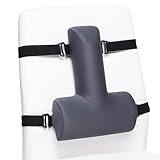 OPTP Thoracic Lumbar Back Support - Full Back and Lumbar Support for Improved Sitting Posture, Upper/Lower Back Support for Chair, and Car Back Cushion for Travel