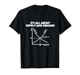 Math Economics Supply and Demand T Shirt Gift School T-Shirt