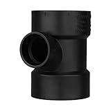 CHARLOTTE PIPE 3X3X1 1/2 DWV SAN TEE REDUCING HUBXHUB DWV (DRAIN, WASTE AND VENT) (1 Unit Piece)