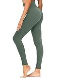 GAYHAY Leggings for Women - Soft Opaque Slim Tummy Control Yoga Pants for Running Cycling