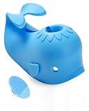 Mandoo Faucet Cover Bathtub Baby, Bath Spout Cover for Baby, Bath Faucet Cover for Kids, Tub Spout Cover Bathtub Faucet Cover Kids Safety, Protection Baby Universal Bath Silicone Toys Whale Blue