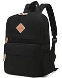 Swacort Toddler Backpack for Boys Girls Kids Backpack or School Preschool Child Bookbag Travel Cute Daycare Small Casual Backpacks for Women Canavs Back Pack Black