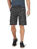 Lee Men's Extreme Motion Crossroad Cargo Short, Black Camo, 34