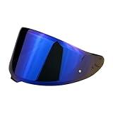 Shoei RF1400 X15 Helmet Visor Replacement Shield, Anti-Fog Sun Shield Accessory Compatible with RF-1400, X15, CWR-2, Z8, X-SPR PRO(Translucent Blue)