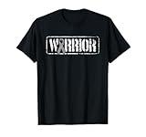 Brain Cancer Warrior - Grey Military Style Ribbon T-Shirt