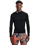 Under Armour Men's ColdGear Armour Compression Mock, Black (001)/White, Small