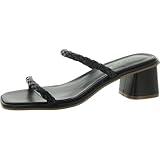 Marc Fisher LTD Women's THORAL Heeled Sandal, Black 001, 8.5