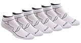 Saucony Men's Rundry Bolt Performance No-Show Socks, Available in M-XXL (6, 12, 18, White (6 Pairs), Large