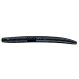 Gary YAMAMOTO 4" SENKO BLACK W/ LARGE BLUE FLAKE (10 PACK)