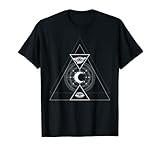 Crescent Moon Witchcraft Dark Magic Pagan Wicca Occult T-Shirt