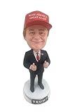 Donald Trump Bobblehead with MAGA Hat, A Perfect Donald Trump Fan Gift