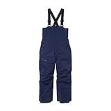 MARMOT Kid's Rosco Bib | Snow Pants for Kids, Winter Pants for Skiing, Snowboarding, School, and Winter Play, Arctic Navy, XS