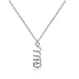 IDesign Flower Holder Necklace Mother's Day Gift Fresh Flower Holder Necklace for Wome（ white