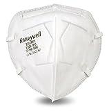 Honeywell Safety DF300 N95 Flatfold Disposable Respirator- Box of 50, White,One Size
