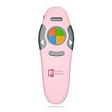 PowerPoint Presentation Clicker, USB Wireless Presenter Remote with Lazer Pointer, for Microsoft Power Point RF 2.4 GHz (Cream)