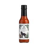 Queen Majesty Red Habanero & Black Coffee Hot Sauce, 5 oz - All Natural Habanero Condiment - Fair Trade, Vegan, Gluten Free, non GMO, Sugar Free, Featured on Hot Ones