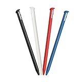 New 3DS Stylus Pen, Xahpower Replacement Stylus Compatible with Nintendo New 3DS, 4 in 1 Combo Touch Styli Pen Set Multi Color for New 3DS