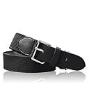 Stelle Baseball/Softball/Fastpitch Belt Girls Sports Elastic Adjustable Boys Uniform Belts Youth and Adult Sizes（Black,Youth）