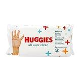 HUGGIES Baby Wipes, All Over Clean, 3 Refills With Resealable Tape Top, 168CT