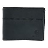 Carhartt Men's Billfold Wallet, legacy black, One Size