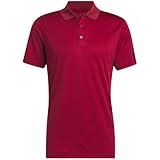 adidas Golf adi Performance Short Sleeve Polo Collegiate Burgundy XL