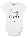 Custom Last Name or First Name Onesie® - Last Name or First Name Baby Bodysuit - Baby Announcement Onesie ® (0-3 Month, White)