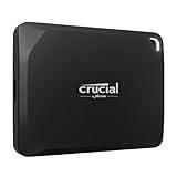 Crucial X10 Pro 1TB Portable SSD – Up to 2100MB/s Read, 2000MB/s Write Compact Portable Storage for videographers, Photographers, and Gamers, USB 3.2 – External Solid State Drive