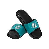 FOCO Mens Nfl Team Logo Shower Foam Flip Flop Sandals Sport Slide, Foam, 9-10 US