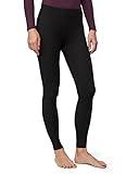 32 Degrees Women's Lightweight Baselayer Legging | Form Fitting | 4-Way Stretch | Thermal, Black, Small