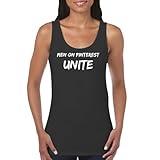 Men On Pinterest Unite - Women's Soft Cotton Tank Top CP05 Black