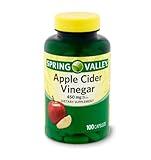 4 TOP CARE Apple Cider Vinegar Capsules, 450mg, 100 Count