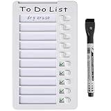 Magnetic Dry Erase to Do List Chore Chart for Kids Checklist Board Replaceable Chore Board for Multiple Kids with a Dry Erase Pen (to Do List)