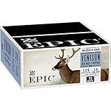 EPIC Bars, Venison Sea Salt and Pepper Bar, Keto Friendly, Whole30 Approved, Gluten Free, 12 Count, 15.6 oz