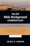 The IVP Bible Background Commentary: New Testament (IVP Bible Background Commentary Set)