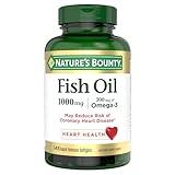 Nature's Bounty Fish Oil, 300 mg of Omega-3, 145 Count