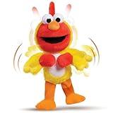 Just Play Sesame Street Chicken Dance Elmo Feature 13 Inch Plush, Interactive Singing and Dancing Plush, Stuffed Animal. Kids Toys for Ages 2 Up