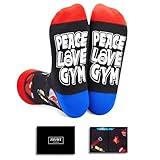 Zmart Gifts For Gym Lovers Gym Gifts For Men Women, Gym Teacher Gifts Bodybuilder Gifts, Gym Socks Women Men Workout Socks Fitness Socks