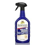 Absorbine ShowSheen Miracle Groom Waterless Shampoo, 5-in-1 Formula for Coat, Mane & Tail, 32oz