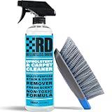 Relentless Drive Car Upholstery Carpet Cleaner & Fabric Seat Cleaner Kit (Safe for All Cars) Detailing Car Interior Set with Brush (16oz)