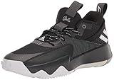 adidas Unisex Dame Extply 2 Basketball Shoe, Black/White/Grey, 9.5 US Men