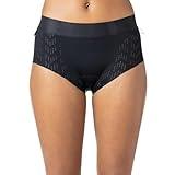 Terry Cyclo Brief 2.0 Bike Liner - Women's No-Show Breathable Padded Cycling Underwear - 2 inch Inseam - Black, X Large