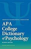 APA College Dictionary of Psychology (APA Reference Books Collection)