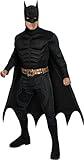 Rubies The Dark Knight Rises Deluxe Batman Adult Costume for DC Comics Themed Parties and Halloween, Black, Large US