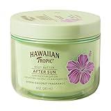 Hawaiian Tropic After Sun Body Butter with Coconut Oil, 8oz | After Sun Lotion, Stocking Stuffers for Adults, Christmas Gifts, Winter & Beach Vacation Essentials, Moisturizing Body Lotion, 8oz