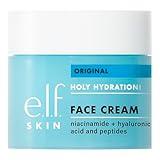 e.l.f. SKIN Holy Hydration! Face Cream, Moisturizer For Nourishing & Plumping Skin, Infused With Hyaluronic Acid, Vegan & Cruelty-Free, 1.76 Oz