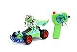 Jada Disney Pixar Toy Story 4 Turbo Buggy W/ Buzz Lightyear Radio Control Vehicle, 2.4 Ghz, 1: 24, Multi